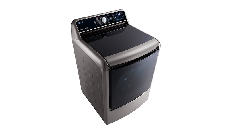 LG 9.0 cu.ft. MEGA Capacity TurboSteam Dryer with EasyLoad™ Door, DLEX7700VE